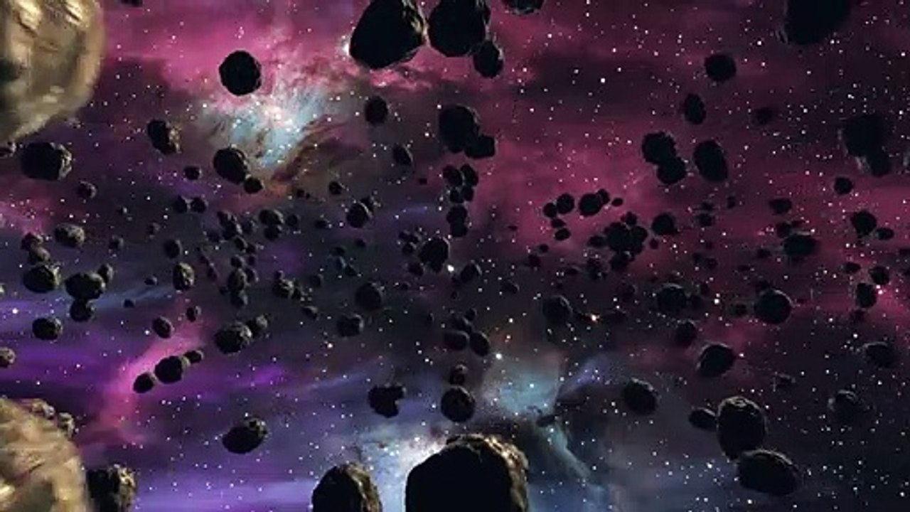 Asteroid Belt Symphony: Enjoy the cataclysm  in universe  an unending process of  death and regeneration