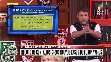 El coronavirus se propaga por el aire: qué se debe hacer ahora