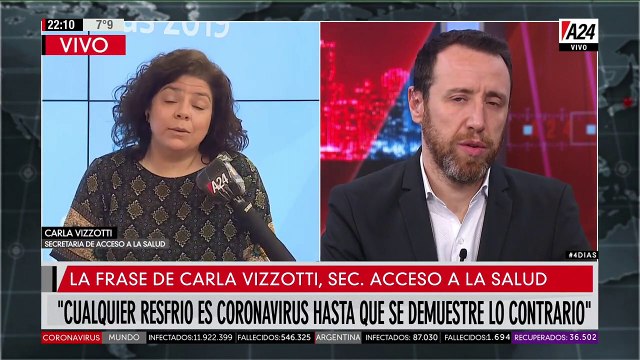 Vizzotti aclaró: El 95% de los virus respiratorios son COVID, no hay que subestimar los síntomas