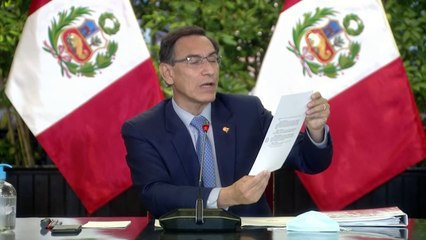 Vizcarra convoca a elecciones en Perú para abril de 2021