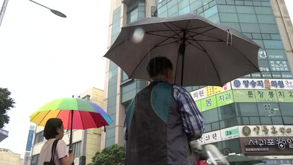 [날씨] 중부 무더위 절정...밤사이 제주·남해안 호우 / YTN