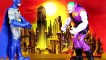 Transforming Gotham City Batman Batmobile Tumbler Playest With Batman & Joker Matel