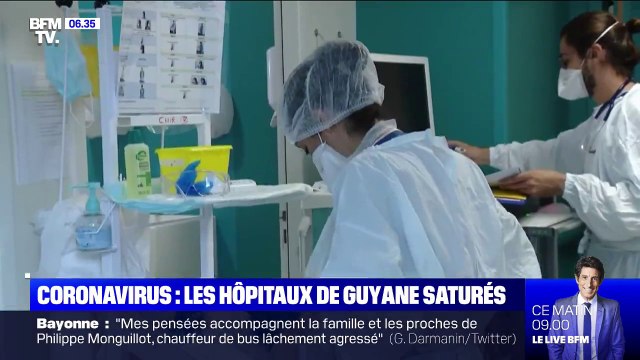 En Guyane, le coronavirus circule toujours activement, les hôpitaux sont saturés