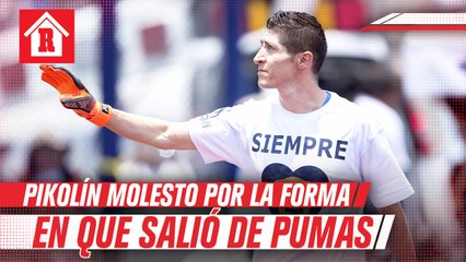 Pikolín, molesto con las formas de la directiva en su salida de la UNAM