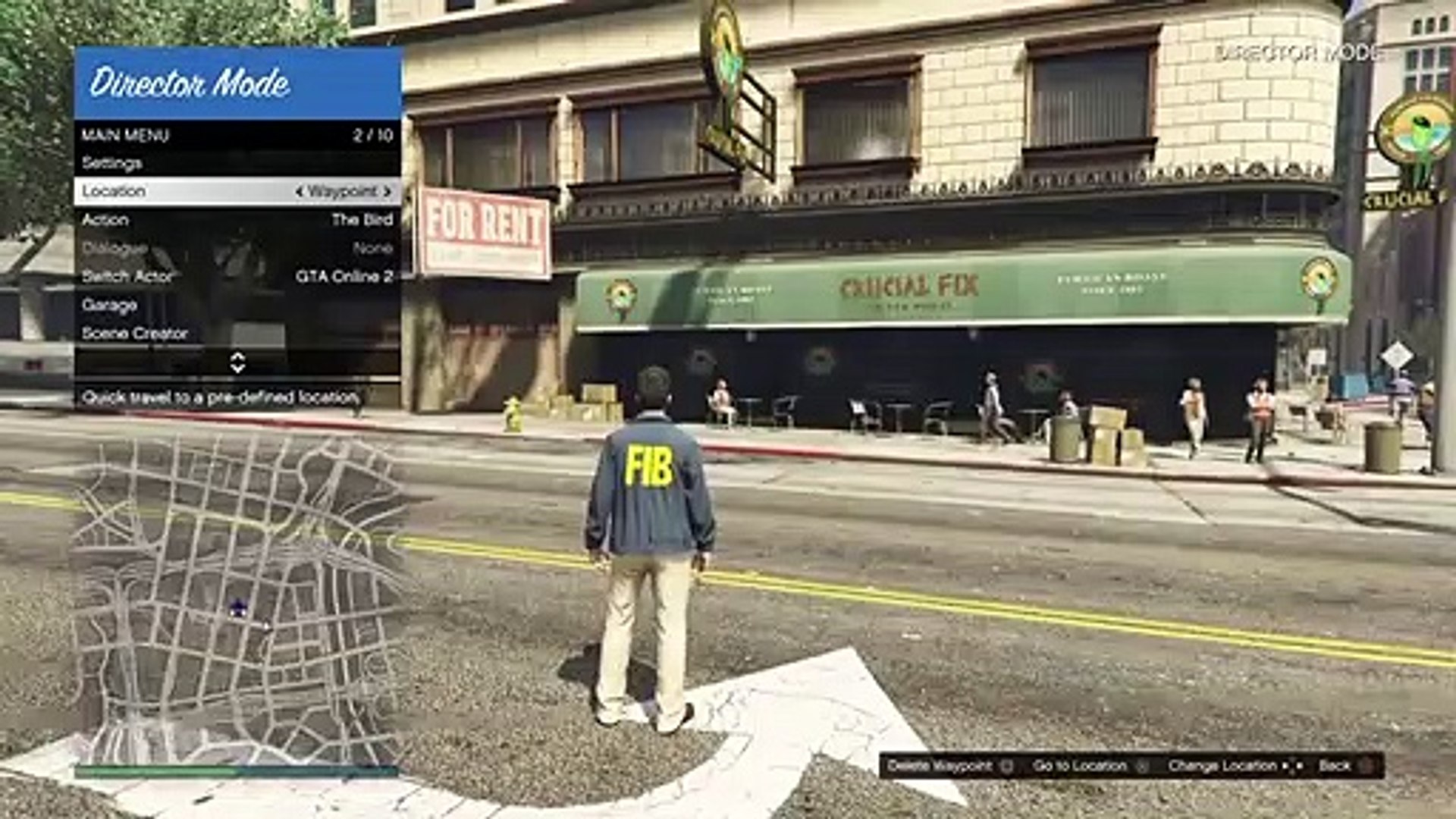 Gta V How To Get In The Fib Building Director Mode Video Dailymotion