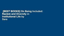 [BEST BOOKS] On Being Included: Racism and Diversity in Institutional Life by