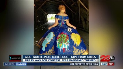 Check This Out: Duct tape prom dress
