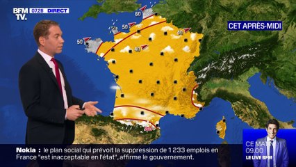 La météo pour ce jeudi 9 juillet 2020