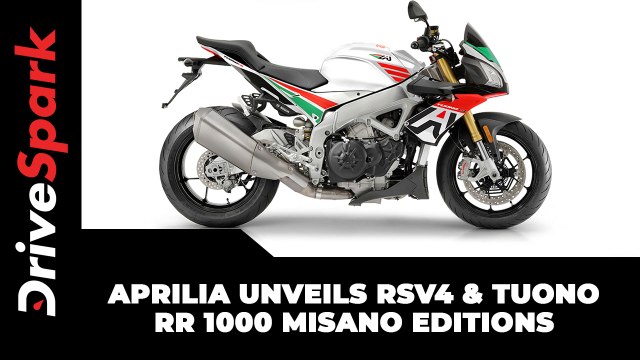 Aprilia Unveils RSV4 & Tuono RR 1000 Misano Editions