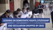 Lessons On Democratic Rights,Citizenship And Secularism Dropped By Cbse