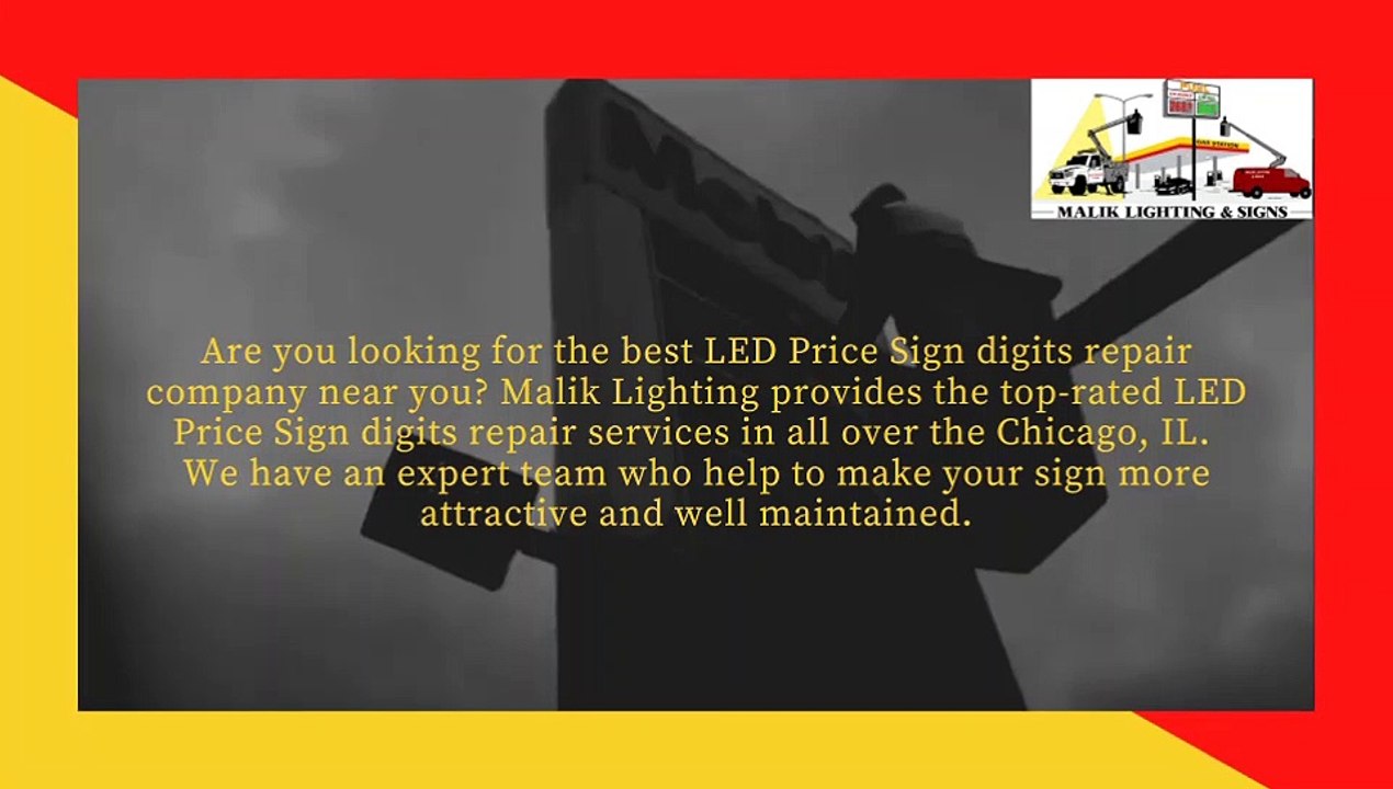 LED Price sign Digits- Gas Station Price Signs-maliklighting.com