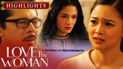 Jia, itinuloy ang pagsasampa ng kaso laban kay Dana | Love Thy Woman