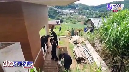 ระดมกำลังรื้อถอนรีสอร์ตบุกรุกดอยม่อนแจ่ม จ.เชียงใหม่