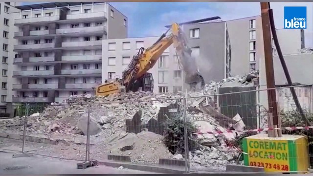 Reprise du chantier dans le quartier Croix-Rouge à Reims
