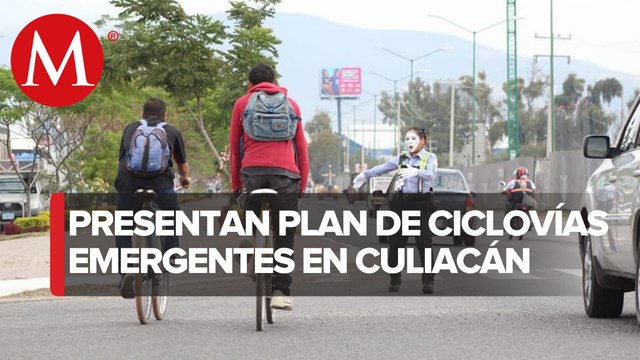 Proponen ciclovías temporales para Culiacán