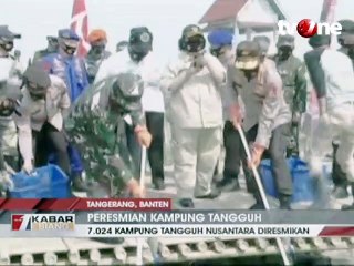TNI dan Polri Resmikan Lebih dari 7000 Kampung Tangguh