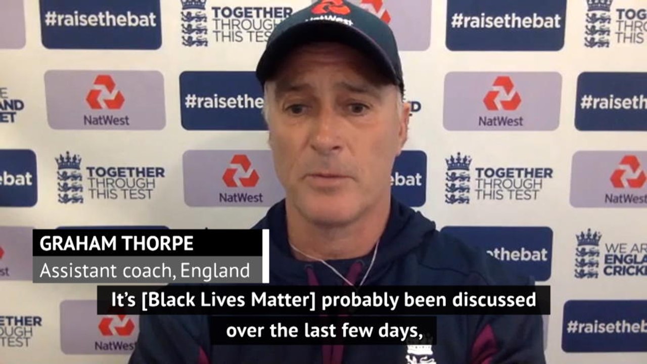 There is no room for racism in cricket - Graham Thorpe
