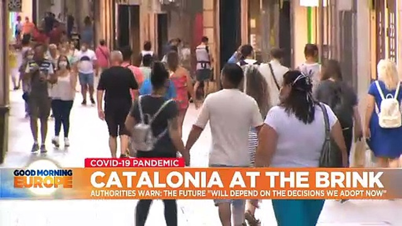 Coronavirus latest: Spanish region makes wearing a mask mandatory