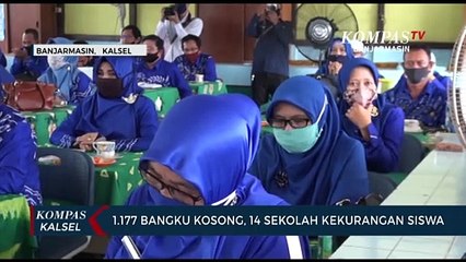 Скачать видео: 14 Sekolah di Banjarmasin Kekurangan Siswa, 1177 Bangku Peserta Didik Baru Kosong