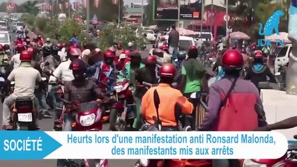 Heurts à Goma lors d'une manifestation anti RONSARD MALONDA