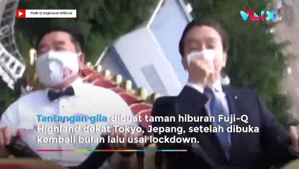 Dilarang Teriak Saat Naik Roller Coaster Ini