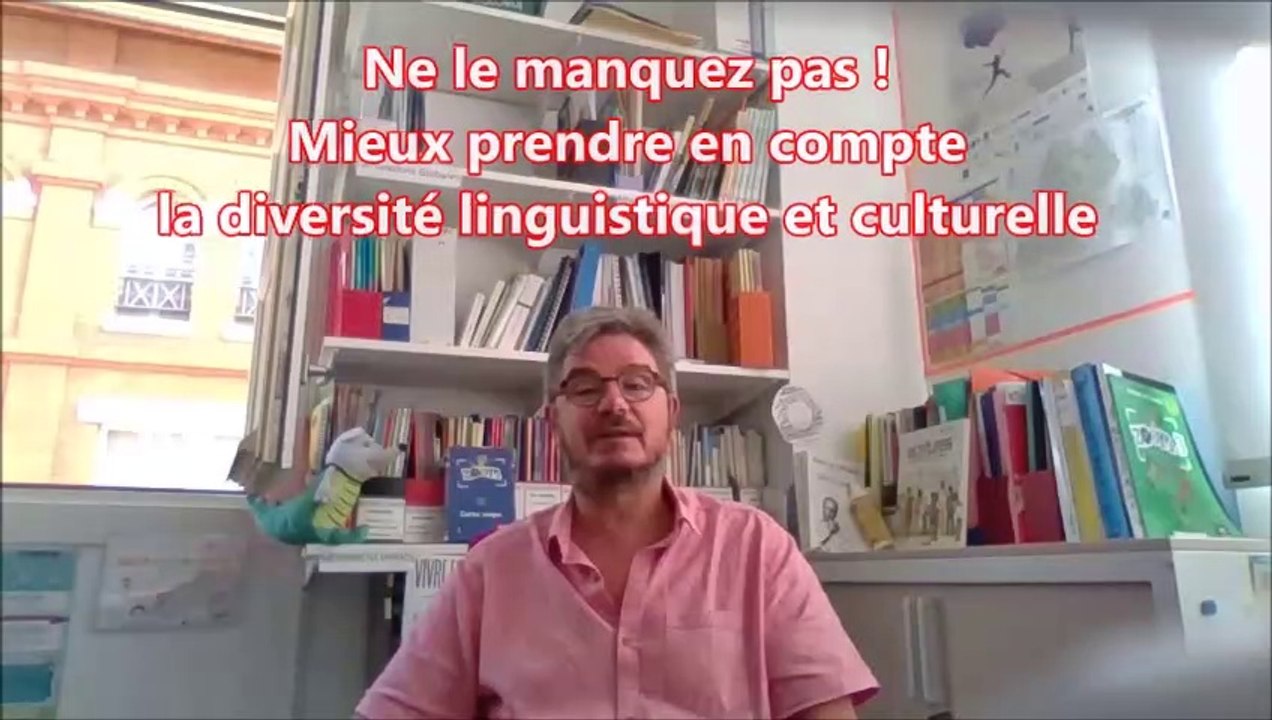Stage diversité linguistique et culturelle. PAF 2020/2021