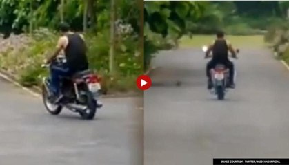 MS Dhoni Celebrates Birthday With A Bike Ride || Oneindia Telugu