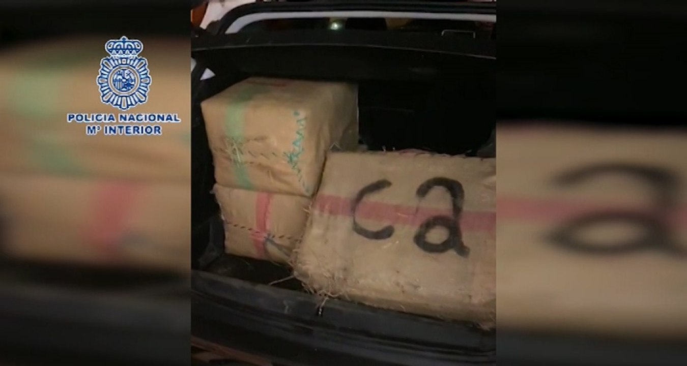 Policía localiza una "guardería" que almacenaba 350 kilos de hachís