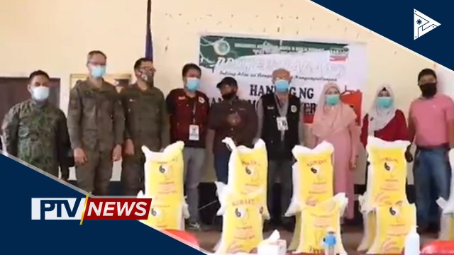 Libu-libong sako ng bigas, ibinigay sa mga taga-Tangcal, Lanao del Norte