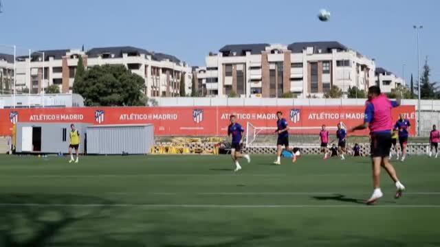 El Atlético regresa a los entrenamientos para preparar el partido ante el Betis