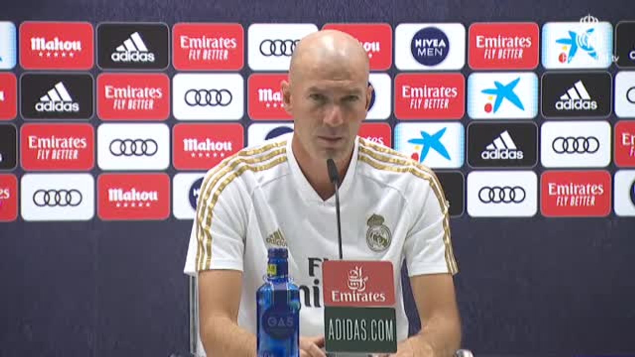 Zidane: "Hazard quiere ayudar y va a estar mañana con nosotros"
