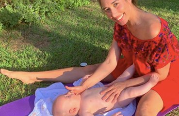 'Meu gordinho lindo', diz Giselle Itié sobre filho