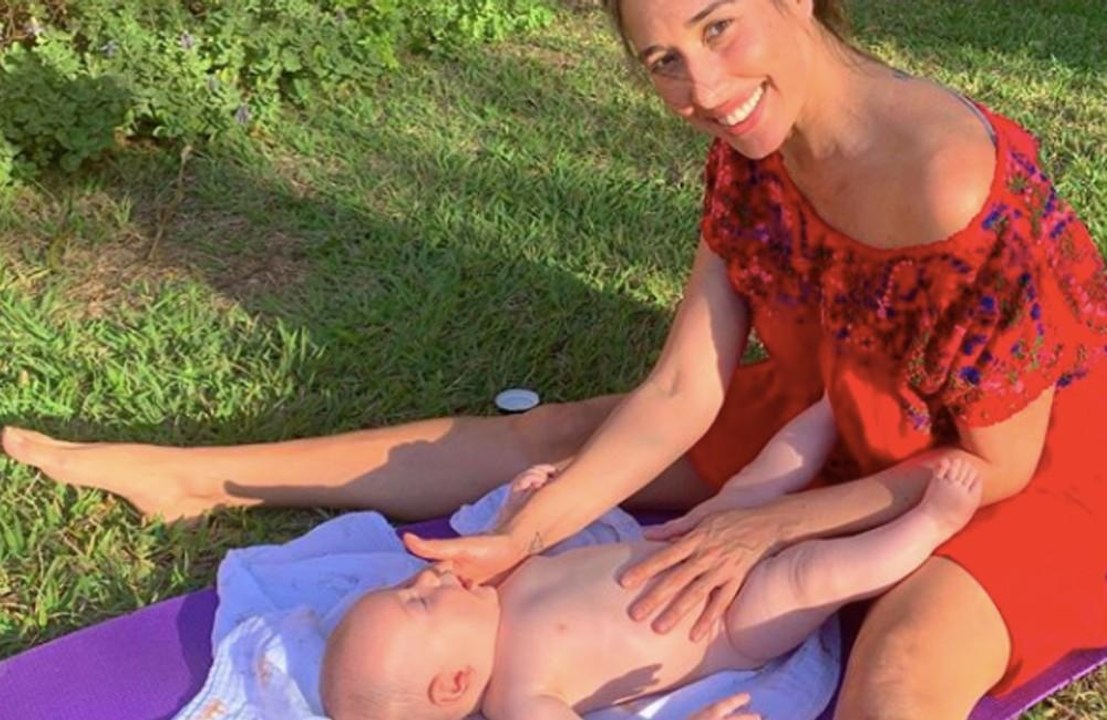 'Meu gordinho lindo', diz Giselle Itié sobre filho