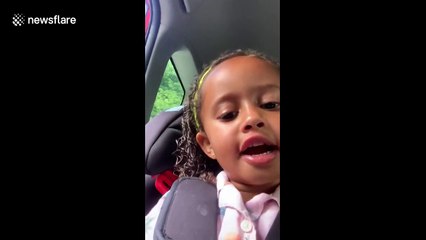 Sassy four-year-old girl explains why boys need to have manners