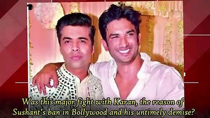 Dark Intention of Karan Johar For Sushant Singh Rajput