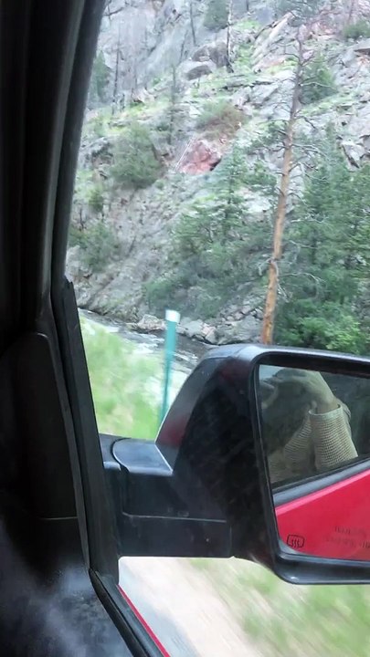 Truck Stuck in a Stream