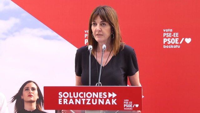 Mendia destaca que PSE es el voto seguro y cercano