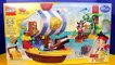 Disney Lego Duplo Jake And The Never Land Pirates Jake's Pirate Ship Bucky Stop Motion