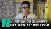 González Laya descarta que el caso del Rey emérito ponga en riesgo la reputación de España