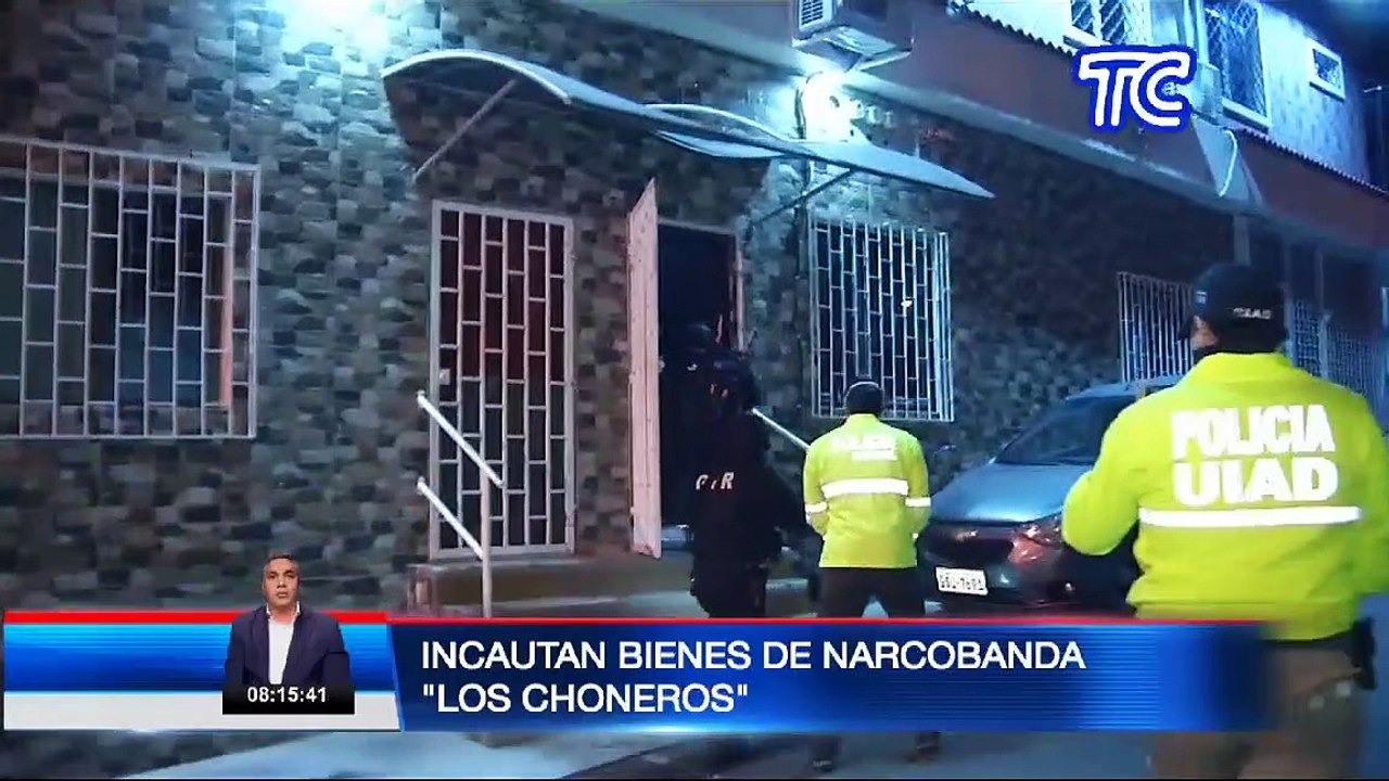 Tentáculo de la banda "Los Choneros" fue desarticulado en Guayaquil