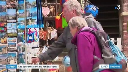 Étretat : les touristes sont au rendez-vous