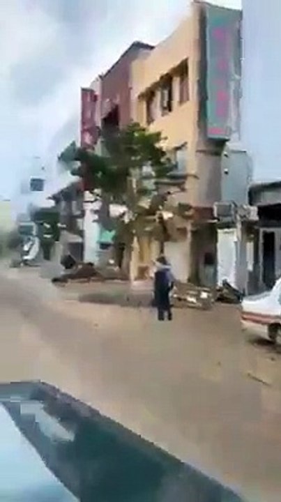 Inundaciones en el sur de Japón en Kumamoto, 8 de Julio 2020.