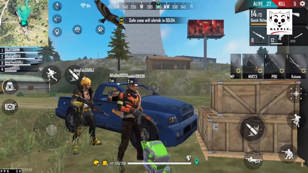 FREE FIRE GAME PLAY|19 KILLS