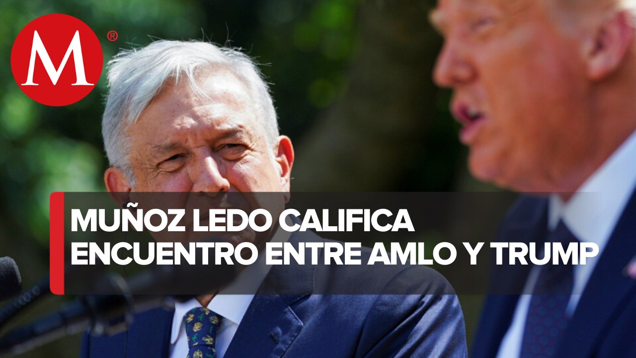 Discurso de AMLO ante Trump fue de Estado y nos...