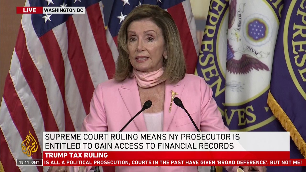 US Supreme Court rules Trump must turn over financial records