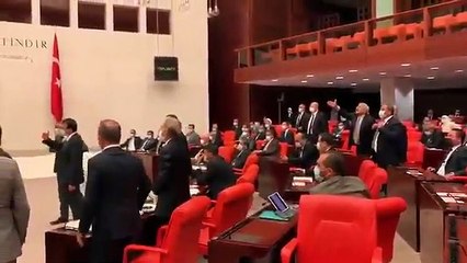 TİP Genel Başkanı Erkan Baş'ın konuşmasının ardından Meclis'te gerginlik: Bağırma lan!