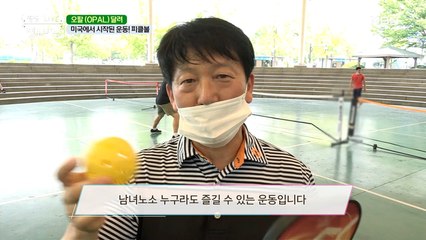 오팔 세대가 즐기는 운동 '피클볼'