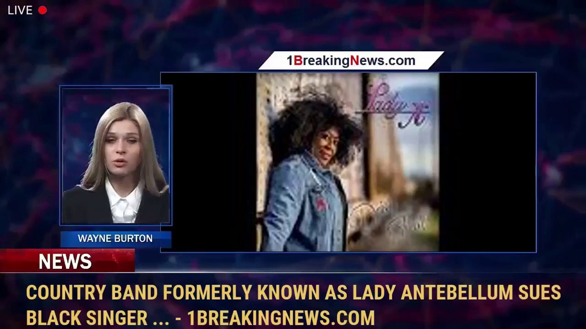 ⁣Country band formerly known as Lady Antebellum sues Black singer ... - 1BreakingNews.com