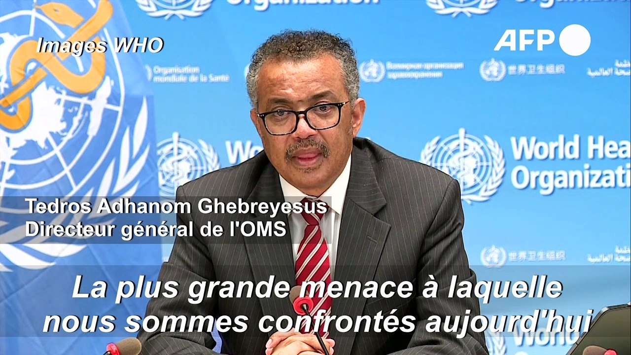 Coronavirus: l'OMS prévient "nous ne vaincrons pas la pandémie si nous sommes divisés"