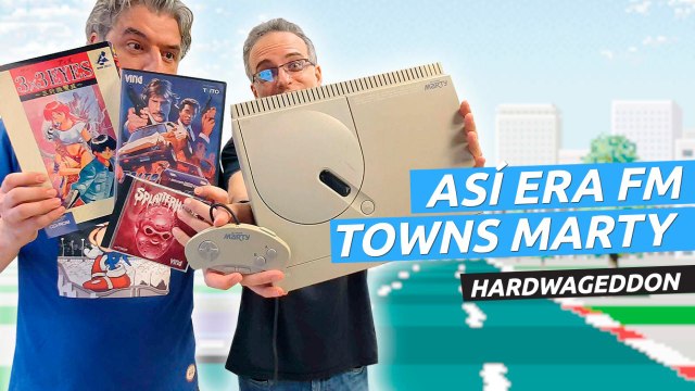 FM Towns Marty, la 32 bits que no pudo triunfar - Consolas fracasadas en Hardwageddon